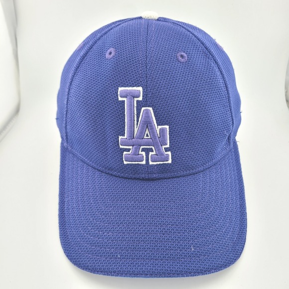 New Era Other - Los Angeles Dodgers New Era 39THIRTY Hat M/L MLB Flex Fit Baseball Blue Retro